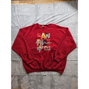 San Francisco 49ers Sweatshirt  Women's Unisex Size 2XL‎ Football Sports